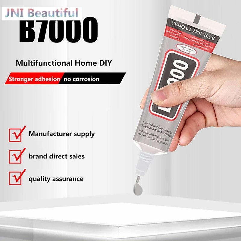 

50ML B7000 Transparent Contact Phone Repair Adhesive Universal Glass Plastic DIY Glue B-7000 With Precision Applicator