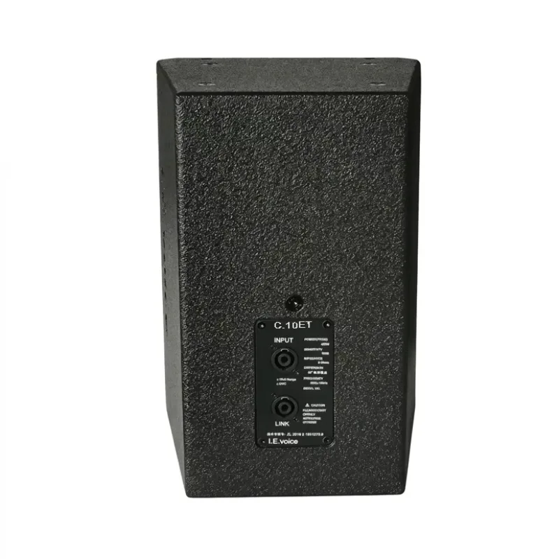 OEM/ODM I.E.voice 10in Hi-SPL Pro Coaxial Modular Point-Source Pro Audio Luxury Venue Stackable Array Speaker