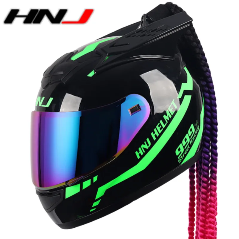 

Motorcycle Helmet Casco Moto Men And Woman Motocross Helmet Full Face Motorbike Riding Protective Helmet Multicolor