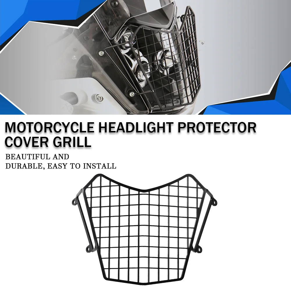 

For YAMAHA TENERE 700 TENERE700 Fog lamp Spotlight Bracket Holder Spot Light Mount Engine Guard Cover and protector Crap Flap