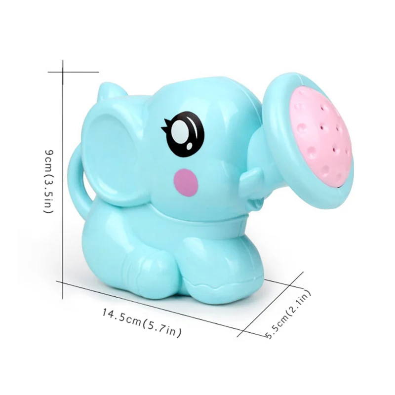 Kids Elephant Watering Pot Bath Toys Children Cute Baby Cartoon Plastic Bath Shower Tool Water Toys For Kids игрушки для детей