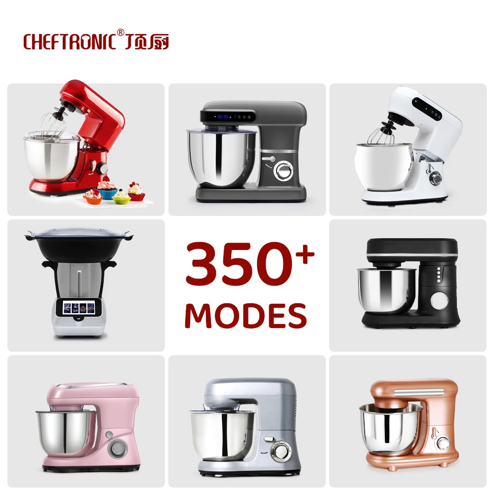 Cheftronic SM-B03 емкостью 5 л, 600 Вт, 1500 Вт, 12 скоростей, с функцией импульса, подставка для пищевых продуктов