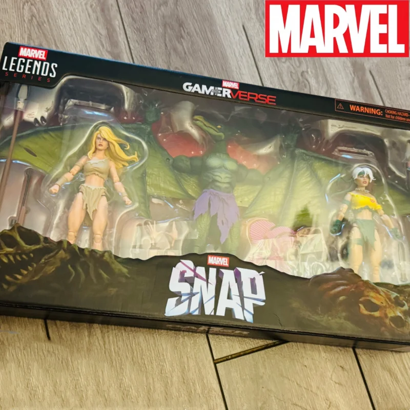 

Limited Edition 6-Inch Marvel Legends Series Gamerverse Shanna The She-Devil Rogue Sauron Anime Figure Set Sdcc Model Anime Toy