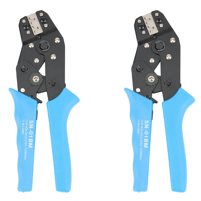 

Hot 2X SN-01BM Terminal Crimping Pliers Multi-Purpose Crimping Pliers For Terminal Crimping Ratchet Press-Insertion Spring