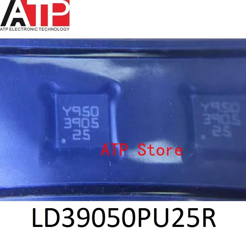 10pcs/lot New Original LD39050PUR LD39050PU25R LD39050PU33R LD39050 3905 DFN-6 LDO Voltage Regulators ADJ CHIP IC