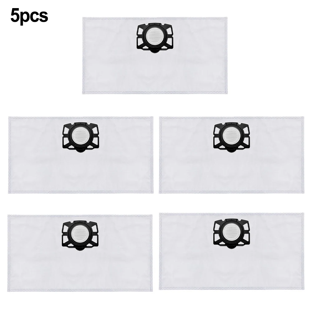 5pcs Dust Bags For Karcher 2.863-314.0 KFI 357 KA 40 WD2 Plus WD3 SE4002 Robot Vacuum Cleaner Replacement Accessories