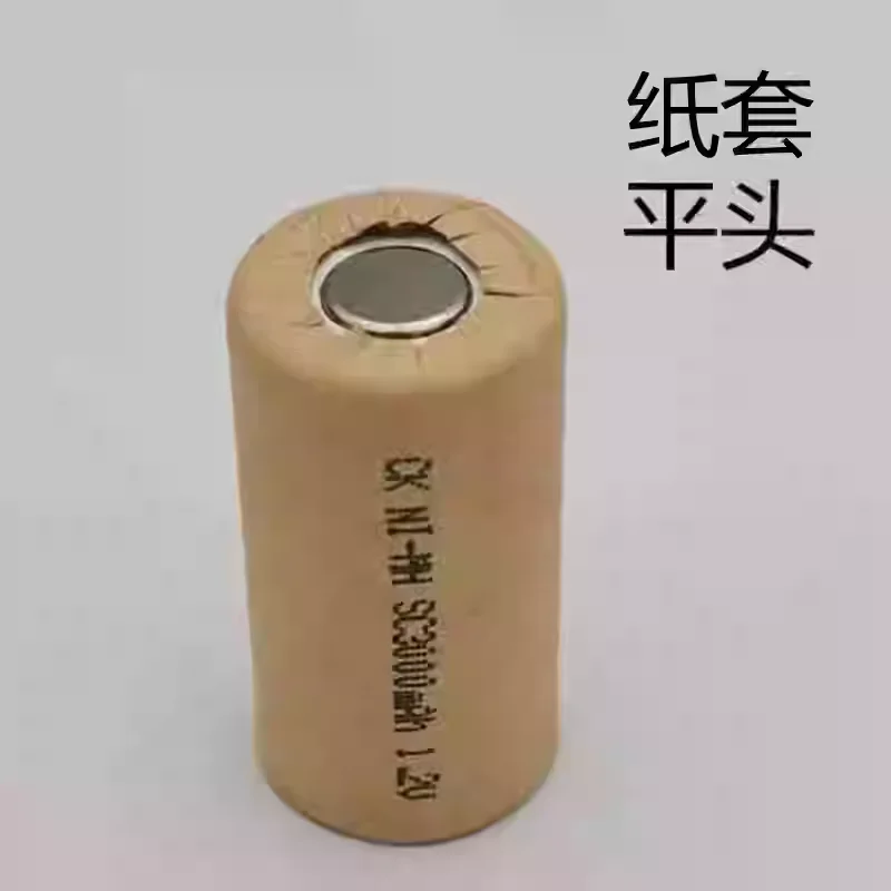 buy more will cheap SC 1.2V 3000mAh nickel hydrogen power rechargeable battery without solder pads, electric tool/drill NI-MH