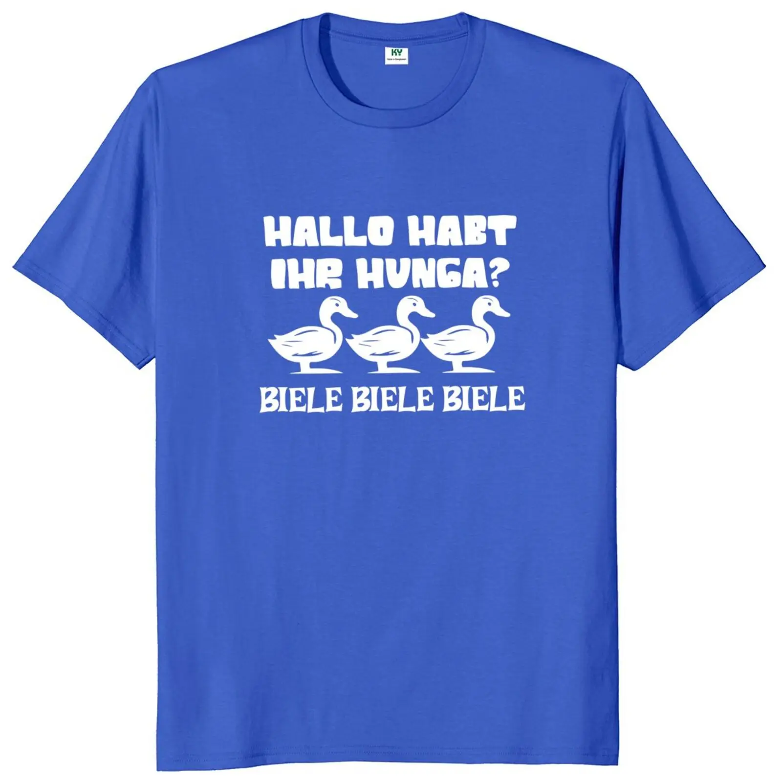 Biele Biele Biele T Shirt Funny German Humor Meme Y2k Short Sleeve 100% Cotton O-neck Unisex Soft T-shirts EU Size