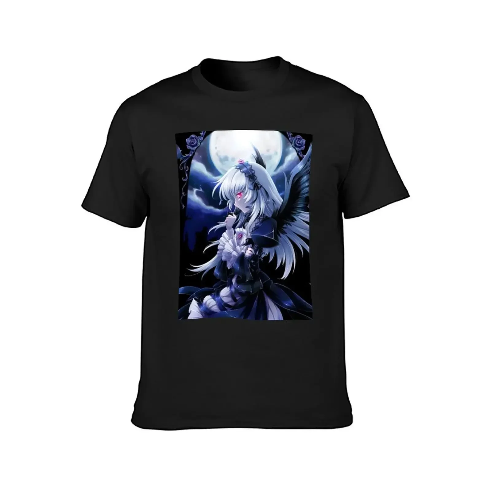 Suigintou Rozen Maiden Anime For Fan T-Shirt rapper graphic tees boys animal print anime t shirts mens clothing