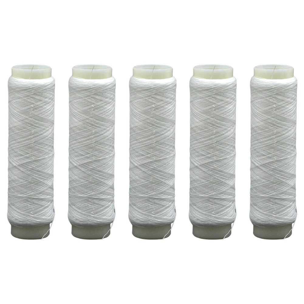 5 Rolls/lot Nylon High Tensile Elastic Thread Spool 0.10/0.15/0.20/0.25/0.30/0.50mm Bait Floating Line Sea Fishing Lure Wire New