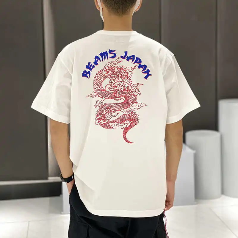 

Повседневная свободная хлопковая футболка с круглым вырезом и коротким рукавом, унисекс, дышащая, летняя, модная, брендовая футболка