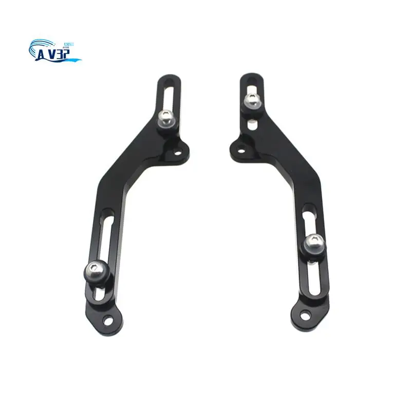 

AV32-Motorcycle Windscreen Adjusters For Honda XL750 XL 750 Transalp 750 2023 2024 CNC Aluminum Windshield Bracket