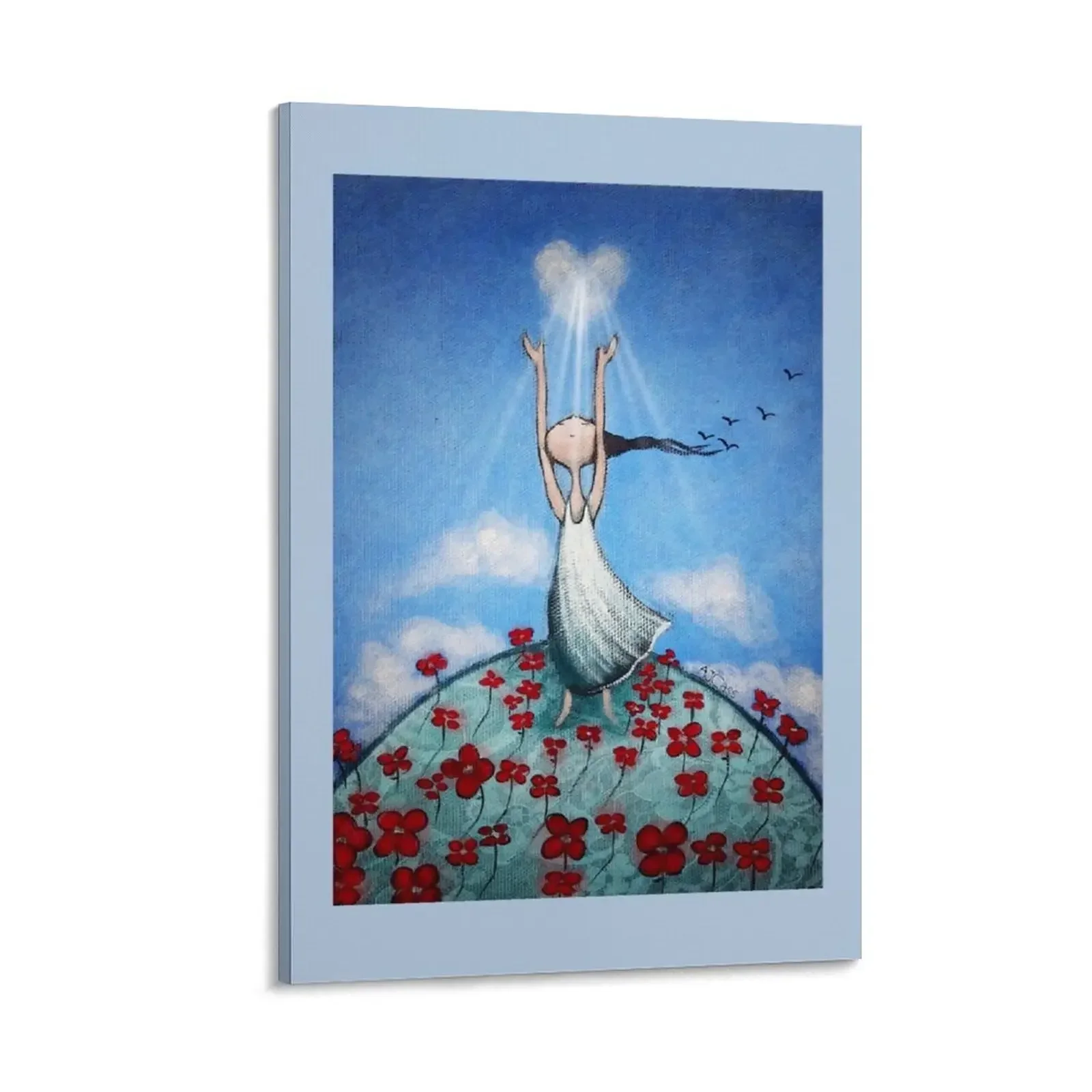 

The special One Canvas Painting Decoration bedroom korean room decor vintage home decor