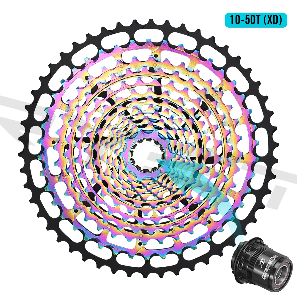 SPEDAO 12 Speed MTB Cassette 10-52T 10-50T 11-50T XD HG Vrijloop Lichtgewicht CNC K7 Tandwiel Aandrijflijn Upgrade Fiets Onderdelen