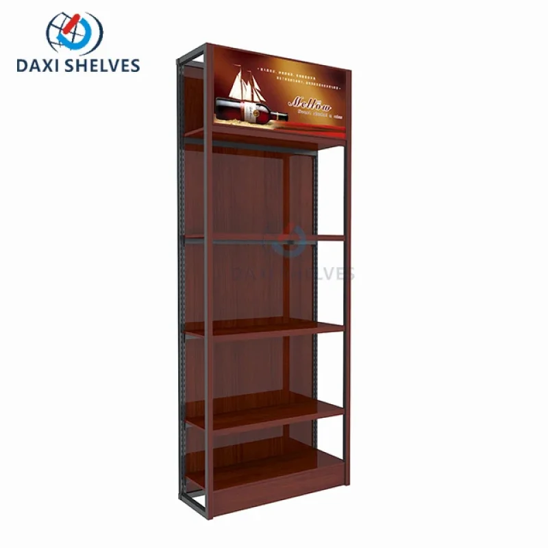 

Customize.Supermarket Display Shelf Custom Display Rack Shelves Retail Liqiour