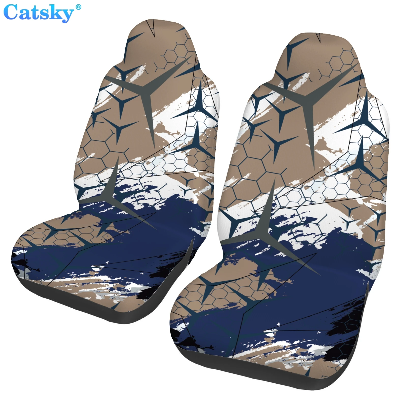 3D Camouflage Printing Universal Car Seat Covers Car Styling Auto Seat Cover Car Full Seat Cover Protector Interior Accessories