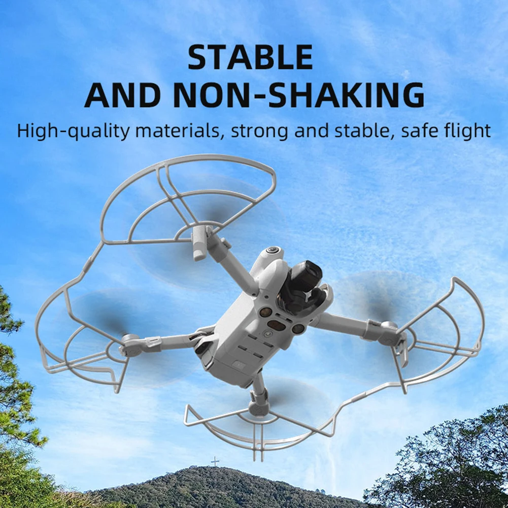 Propeller Guard for DJI Mini 4 Pro Propeller Guard Blade Protective Cover Anti-collision Ring Landing Gear for DJI Mini 4 Pro