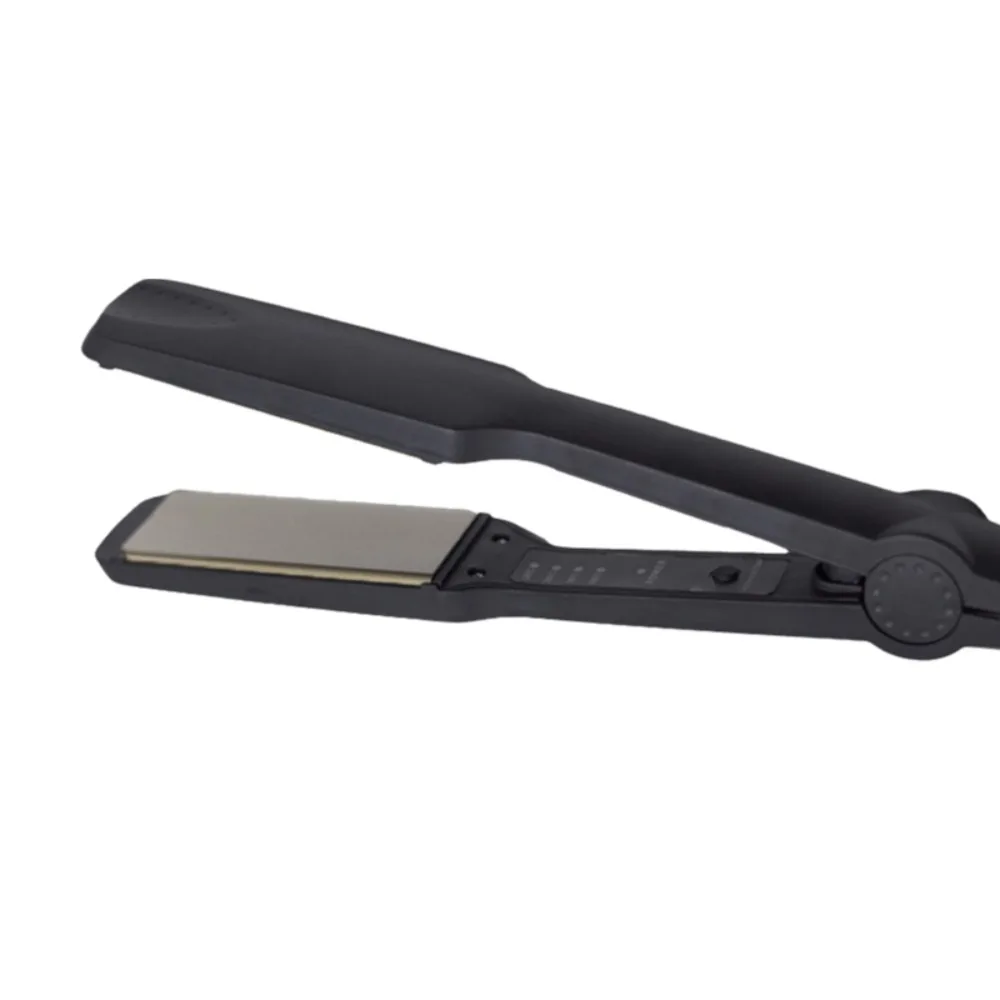 Fast Warm-up Electric Hair Straightener Widened Temperature Adjustable Hair Curler EU Plug Ceramic Glaze Bangs Heating Plate