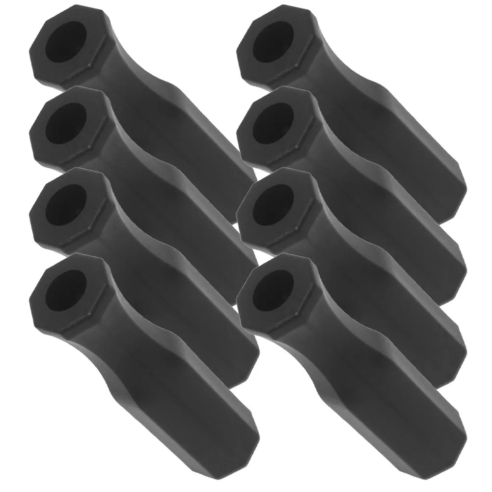 

8 шт. сменных ручек для настольного футбола, эргономичные нескользящие пластиковые рукоятки, компактный размер для детей, взрослых и профессионалов