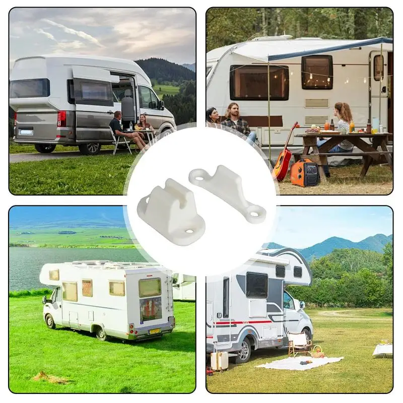 2024 RVประตูRetainer Kit Tรูปร่างประตูยึดจับLatchสําหรับRV CaravanรถMotorhomeเรือประตูRetainerผู้ถือ