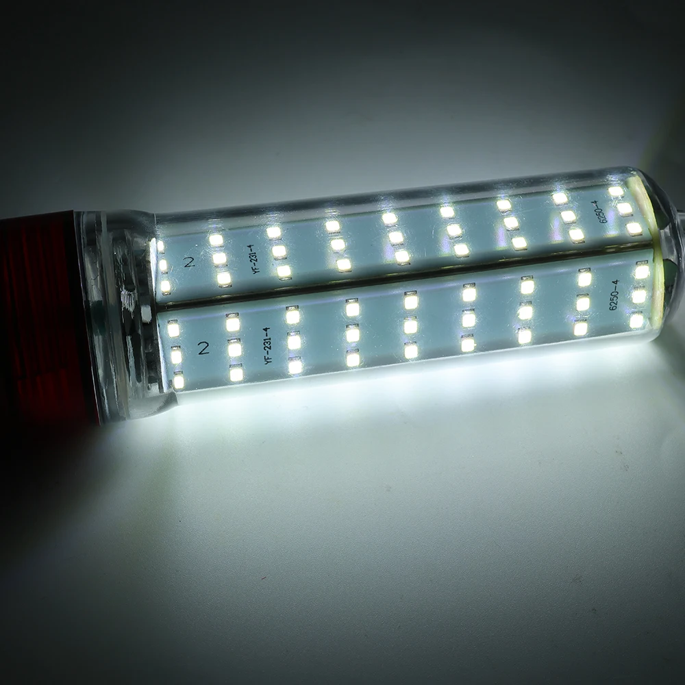1 x 55W Tragbares LED-Unterwasser-Angellicht, 12V-85V, Unterwasser-Fischlocklicht, Angelzubehör – Detail 8