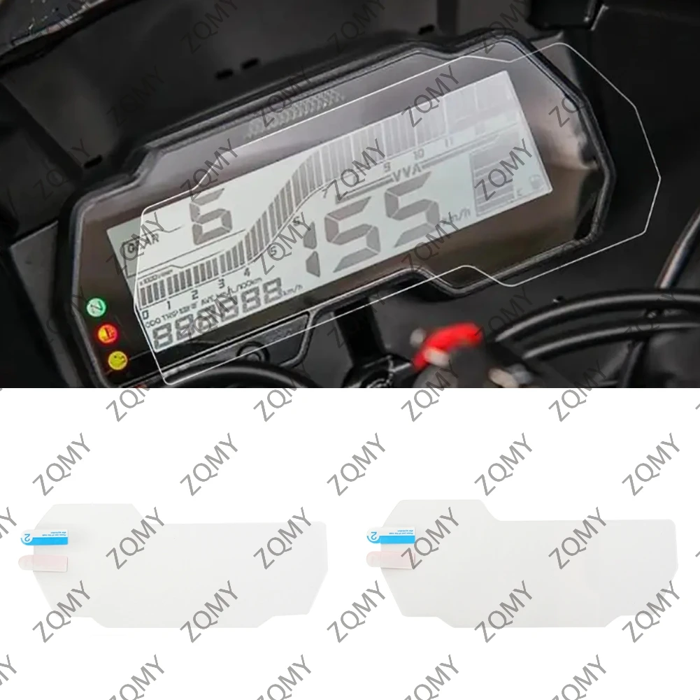 2Pcs Clear Motorcycle Dashboard Screen Protector Film For Yamaha R15 V3 MT-15 2018-2021 & YZF R125 2019-2022 & MT-125 2020-2022