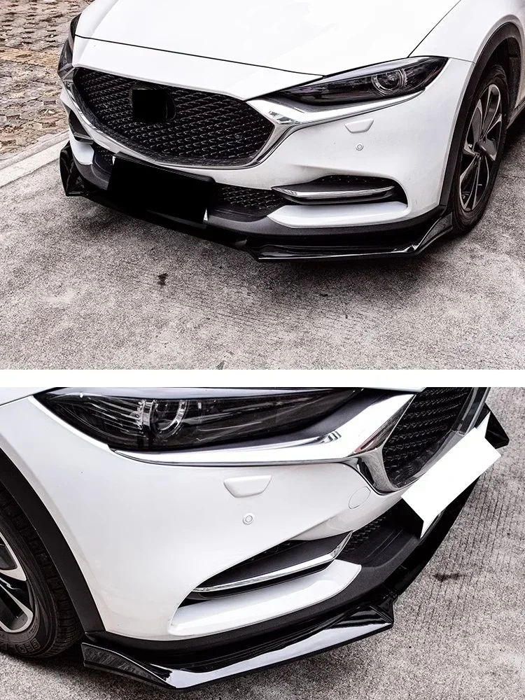 

Для Mazda CX-4 2016-2021 модифицированная передняя губа, автомобильная маленькая лопата объемного звучания, комплект кузова, автомобильные аксессуары