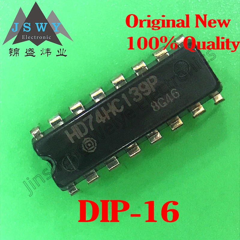 1~50PCS SN74HC139N HD74HC139P 74HC139 Direct Plug DIP-16 Logic Chip IC Brand New Large Quantity In Stock