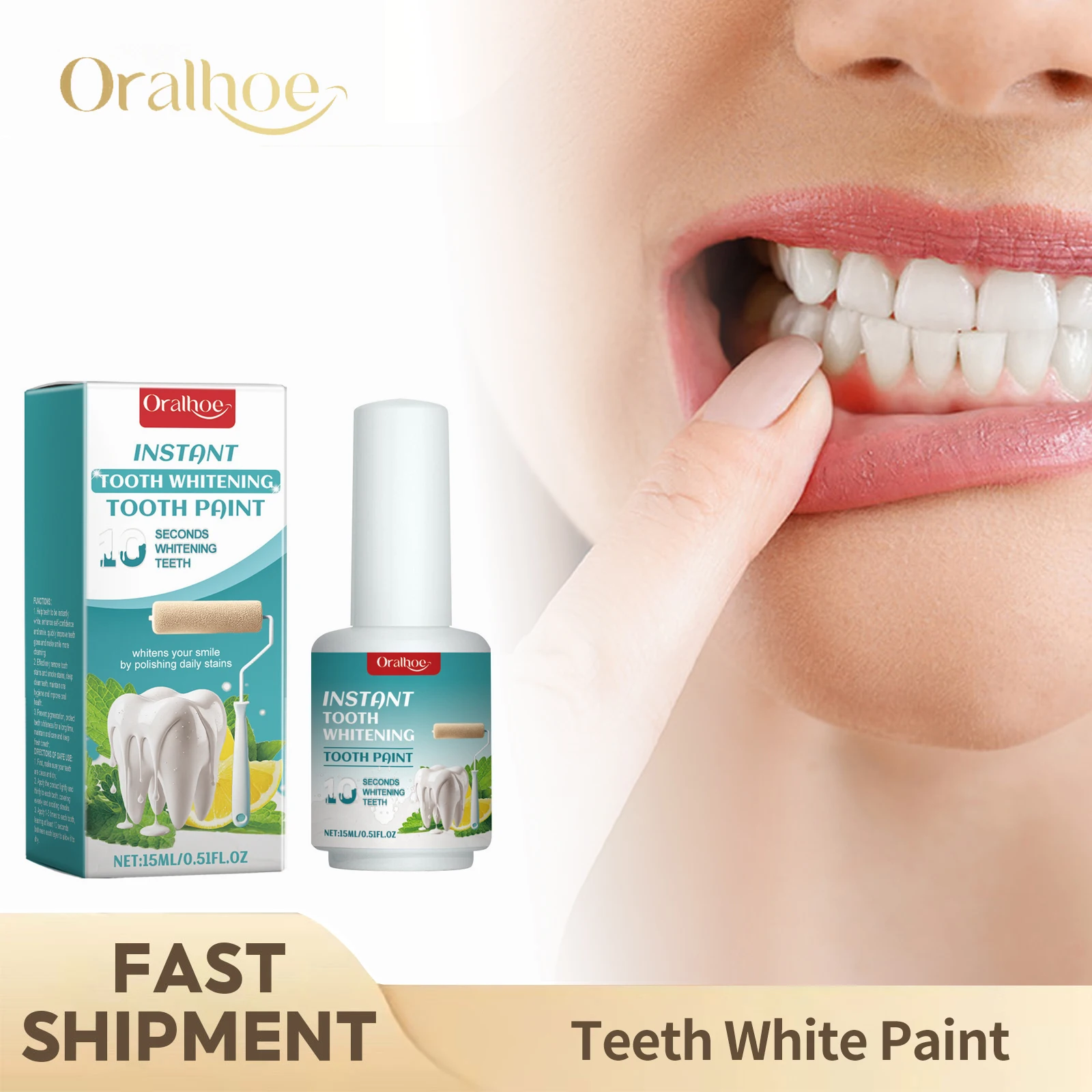 

Отбеливание зубов, краска, очищающая пятна, удаление пигментов для зубов, уменьшение неприятного запаха изо рта, уход за полостью рта, осветляющий продукт для зубов