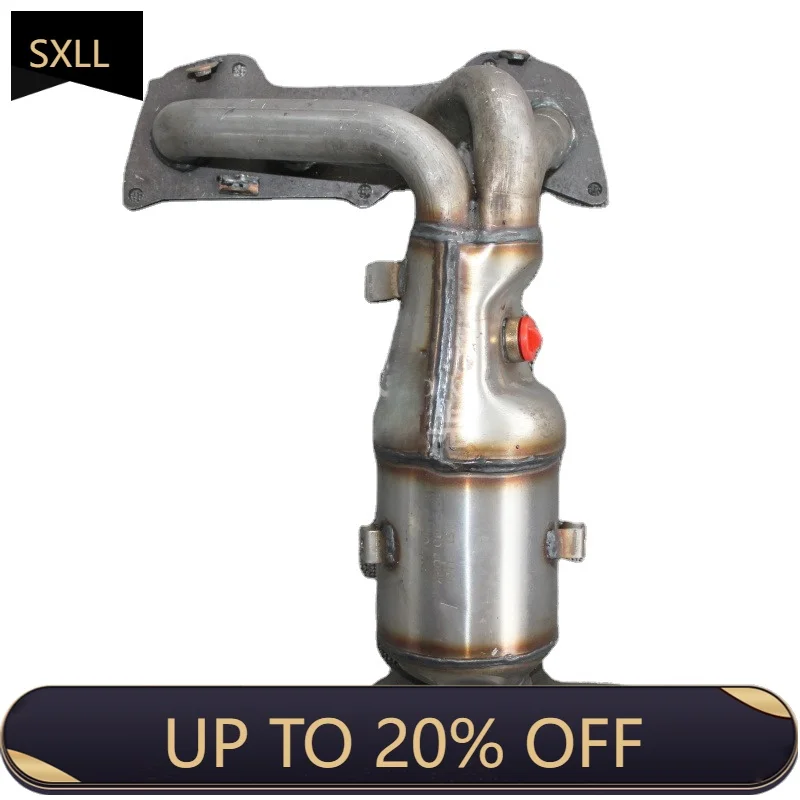 

SXLL Exhaust gas catalytic converter with manifold provides catalytic converter for automotive parts
