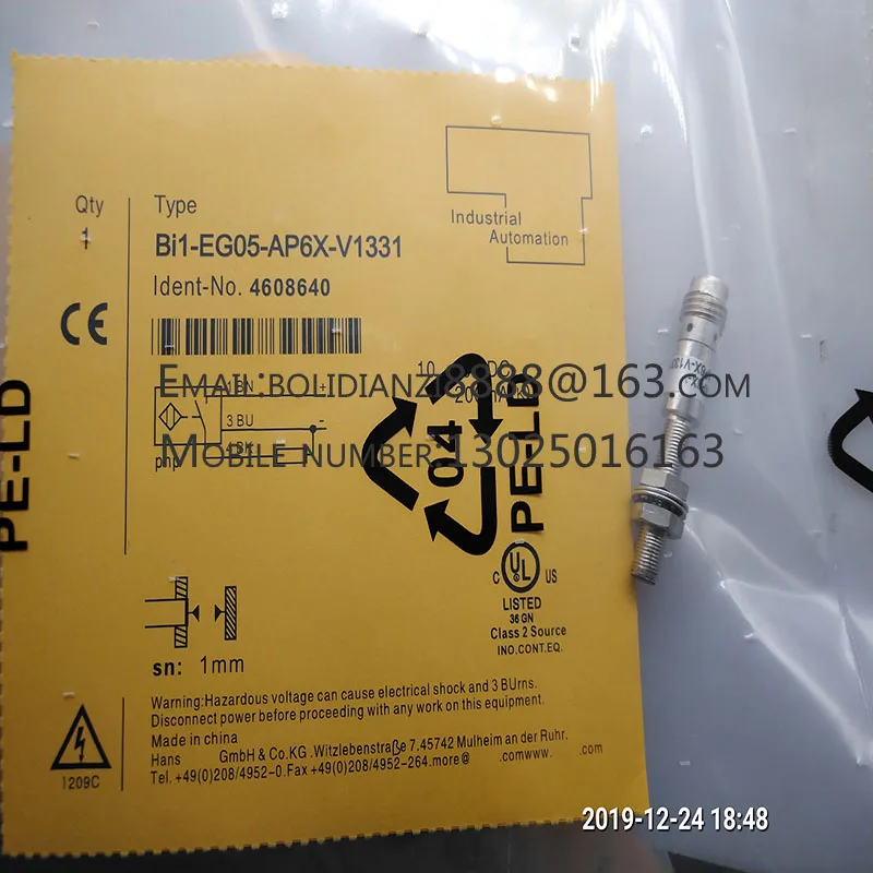 

The brand-new original sensor BI1-EG05-AP6X-V1331/AN6X/RN6X/RP6X One year warranty in stock