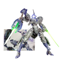 Jinggong Model Hg 1/144 Michaelis Clear Color Assembly Model Movable Joints High Quality Collectible Robot Kits Models Kids Gift