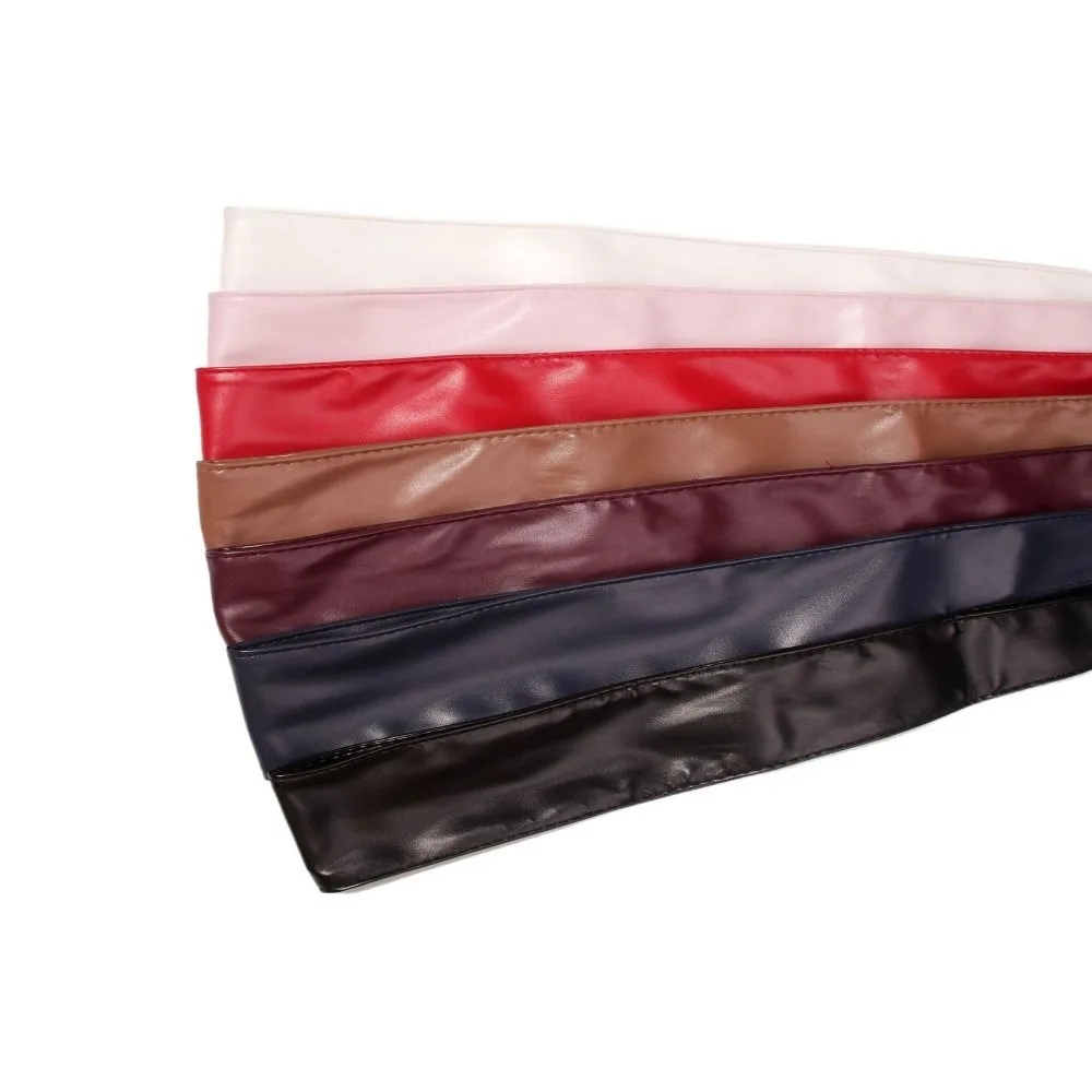 

Универсальный широкий пояс для женщин, мягкий регулируемый пояс Оби с бантом, облегающие женские ремни для платья