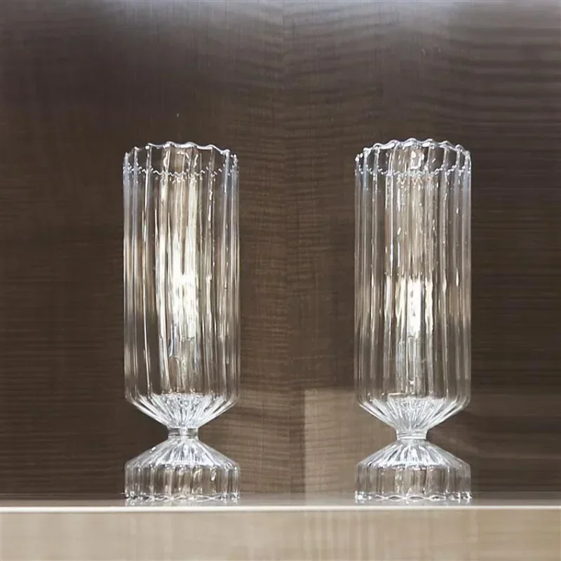 Hourglass type, glassware, glass material, home decoration ornament, soft decoration