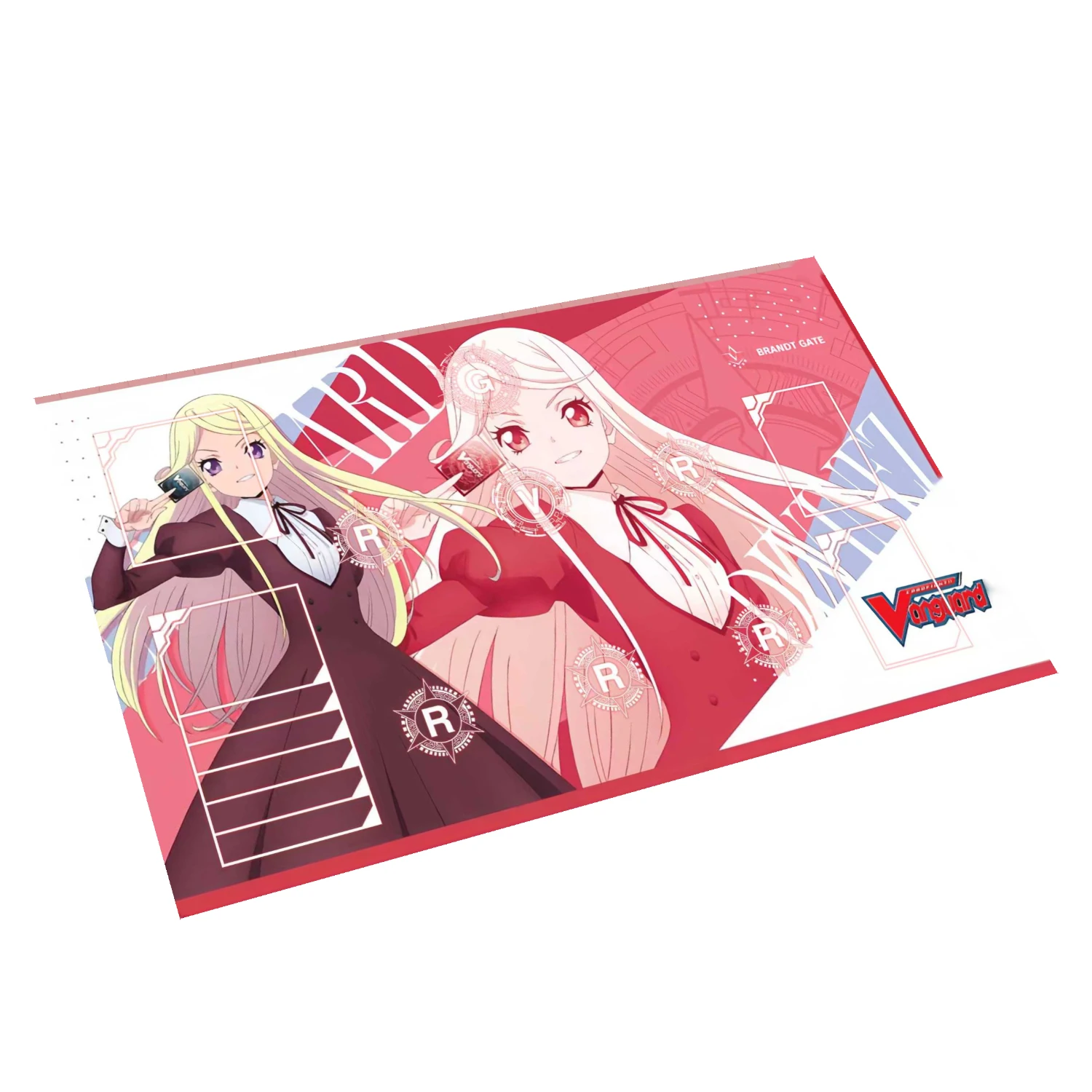 600X350X2Mm bricolage divinité Vg carte tapis de combat dessin animé Vg unique joueur jeu de société carte Duel plaque tapis de combat cadeau jouets