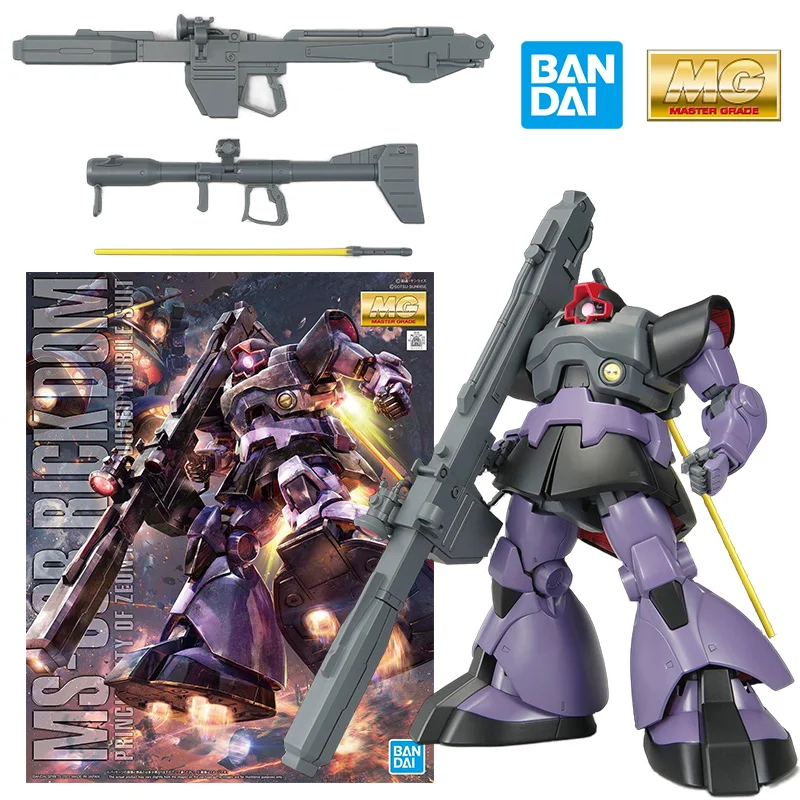 

Bandai MG 1/100 MS-09R Rick Dom 20Cm Anime Original Action Figure Gundam Model Kit Assemble Toy Birthday Gift Collection