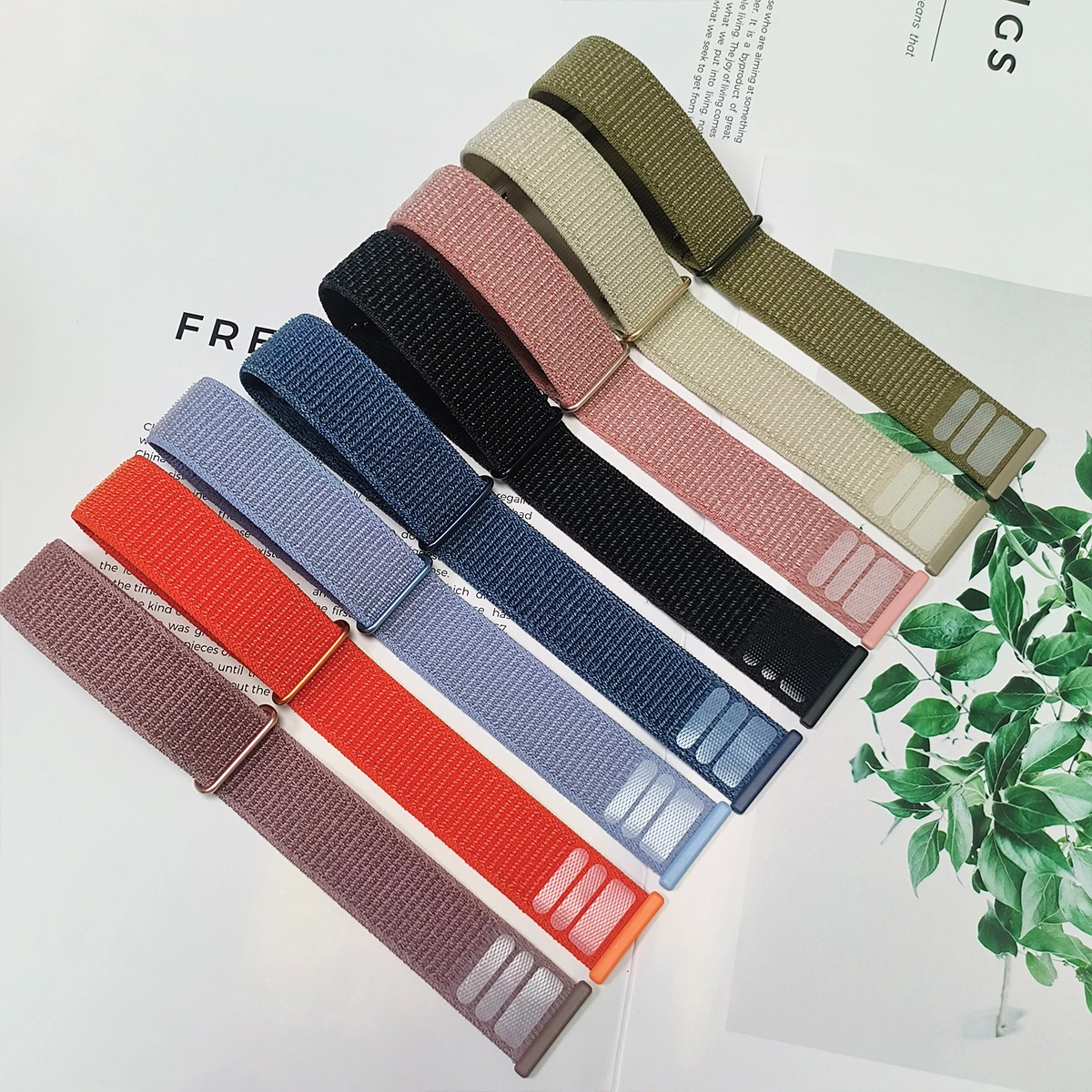 For Garmin CIRQA Smart Band Nylon Loop Wristband Fitness Tracker Replace Armband for Garmin CIRQA Women Men Bracelet Watch Band