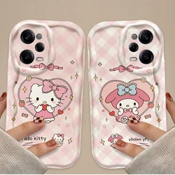 Sanrio Mymelody Hello Kitty Phone Case For Xiaomi Redmi Note 13 12 11 Pro Plus 4G 5G 12S 11S 10 10S 9 9S 8 13C 12C 10C Turbo 3