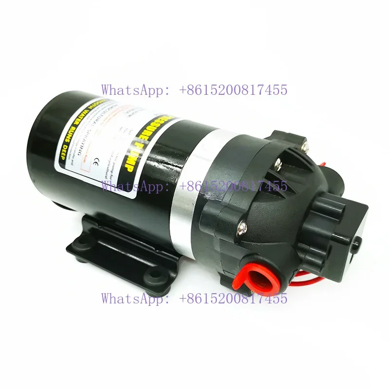 DP80 high pressure diaphragm water pump 12V/24VDC road roller water purifier spray/horizontal self-priming pump