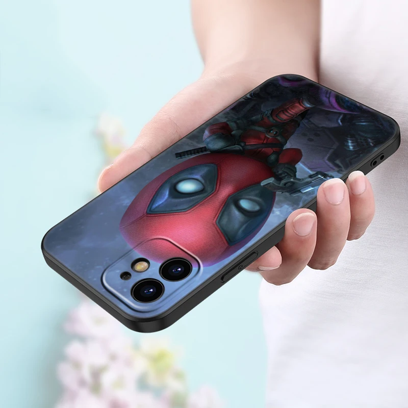 Cute Deadpool Phone Case For Samsung Galaxy M15 M55 M14 M54 F55 C55 F34 M53 M34 M33 M52 M51 M12 M13 M23 Note 10 20 Ultra