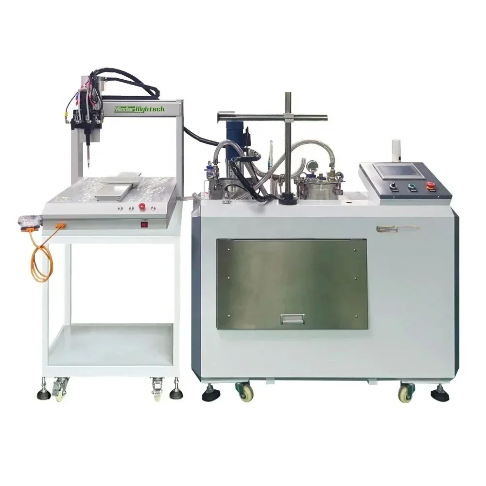 

2K Dosing System 2 Component Mixing Dispensing Machine Thermally Conductive Epoxy Silicone Compound Potting Sealing Machine