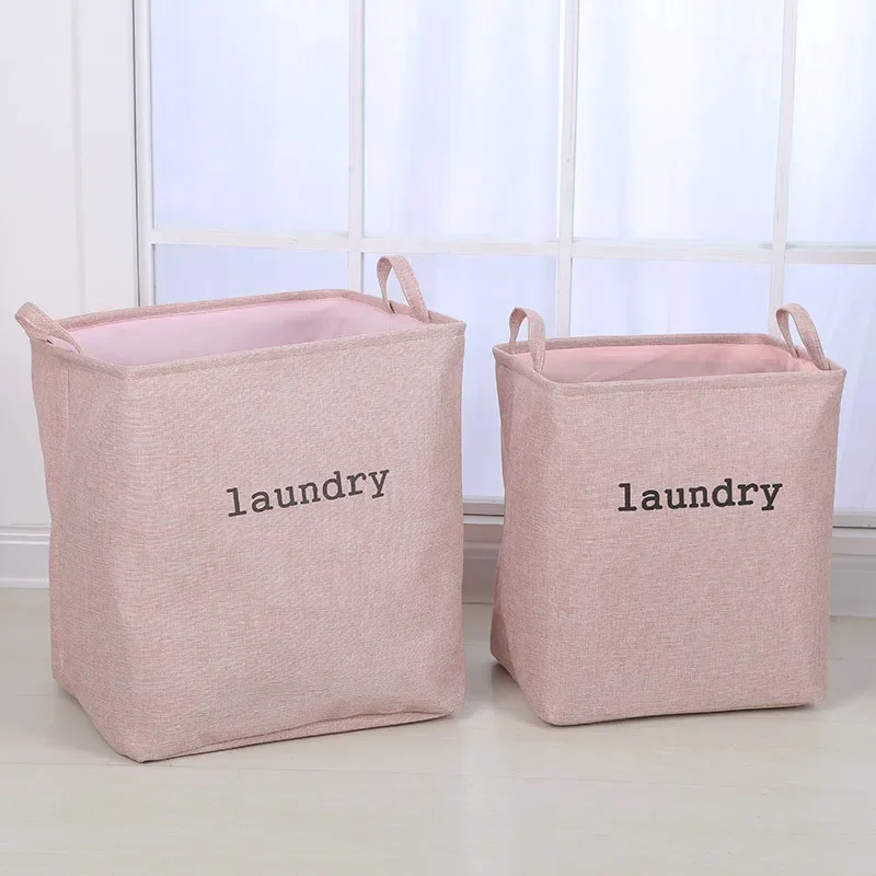 Portable Felt Handy Dirty Clothes Storage Basket   Laundry Basket Bathroom Environment Living Room Kids Toy Clothes Baskets