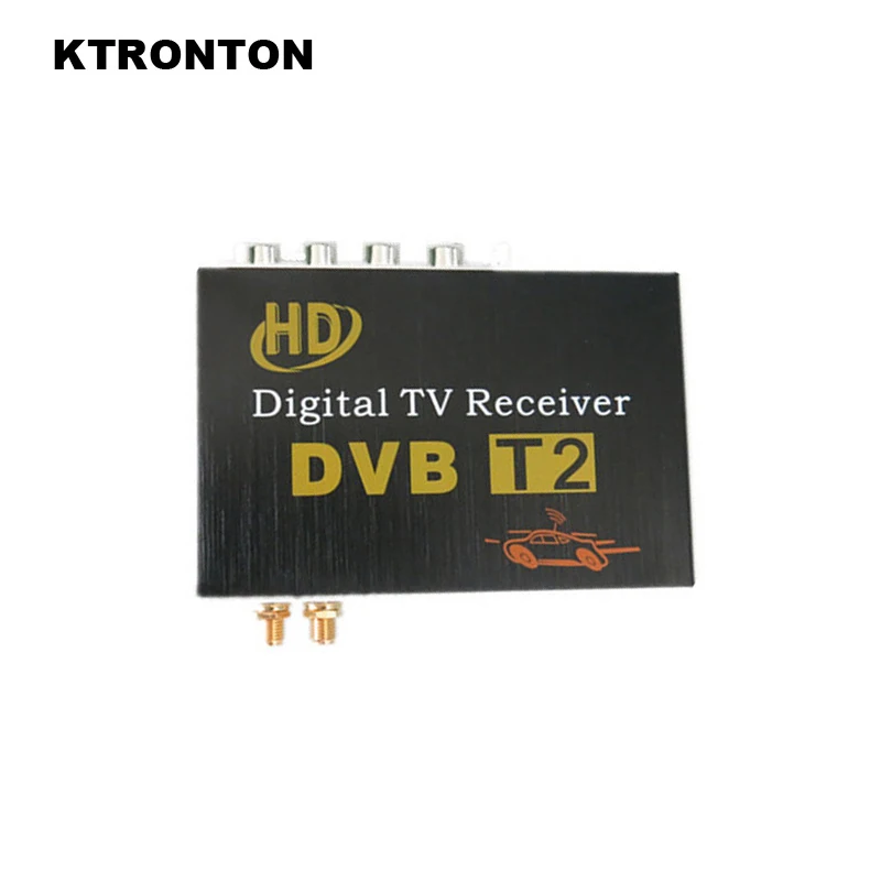 DVB-T2 HD Мобильный автомобильный цифровой ТВ-приемник H.264 / MPEG-4 / MPEG-2 с двумя тюнерами HDMI и USB-портом, 2 активными антеннами DVB-T2 HD Мобильный автомобильный цифровой ТВ-приемник H.264 / MPEG-4 / MPEG-2 с двумя тюнерами HDMI и USB-портом, 2 активными антеннами
