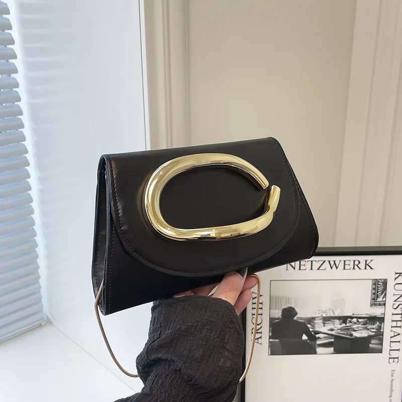 

2025 Soft Leather Shoulder Bag, Minimalist Solid Color Crossbody, Women's Chic Day to Night Tote, Textured Sling Bag, Casual Top