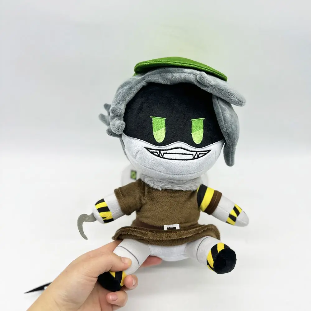 27cm MURDER DRONES Cyn Plush Kawaii Soft Doll Anime Figurine Green Model Collection Room Decoration Christmas Gift For Kid Toys