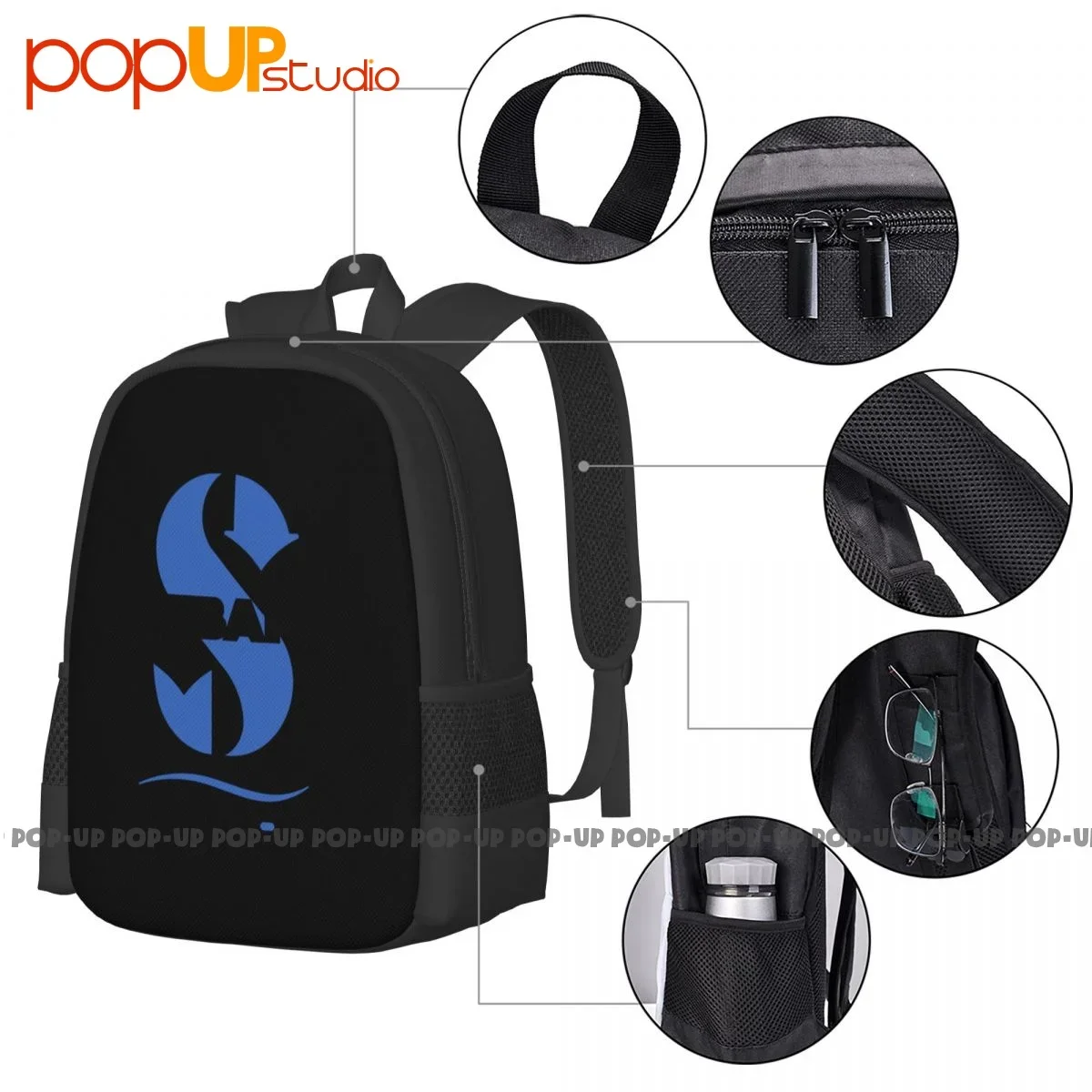 Scuba Scuba zaino grande capacità viaggio nuoto borsa da ginnastica corsa all\'aperto