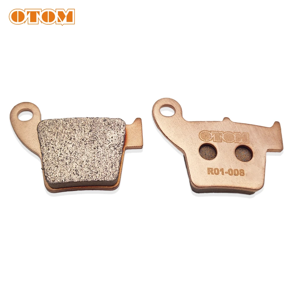 OTOM Rear Brake Pads R01 Motorcycle Accessories Copper Sintering Brake Disks For HONDA CR125 CRF250R CRF250X CRF450R CRF450X CRF