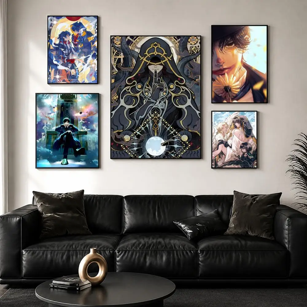 Lord Of Mysteries Treasure Novel Poster Perfect Sticker Self Adhesive for Office Home Theater Wall Art Decor Fancy Gift