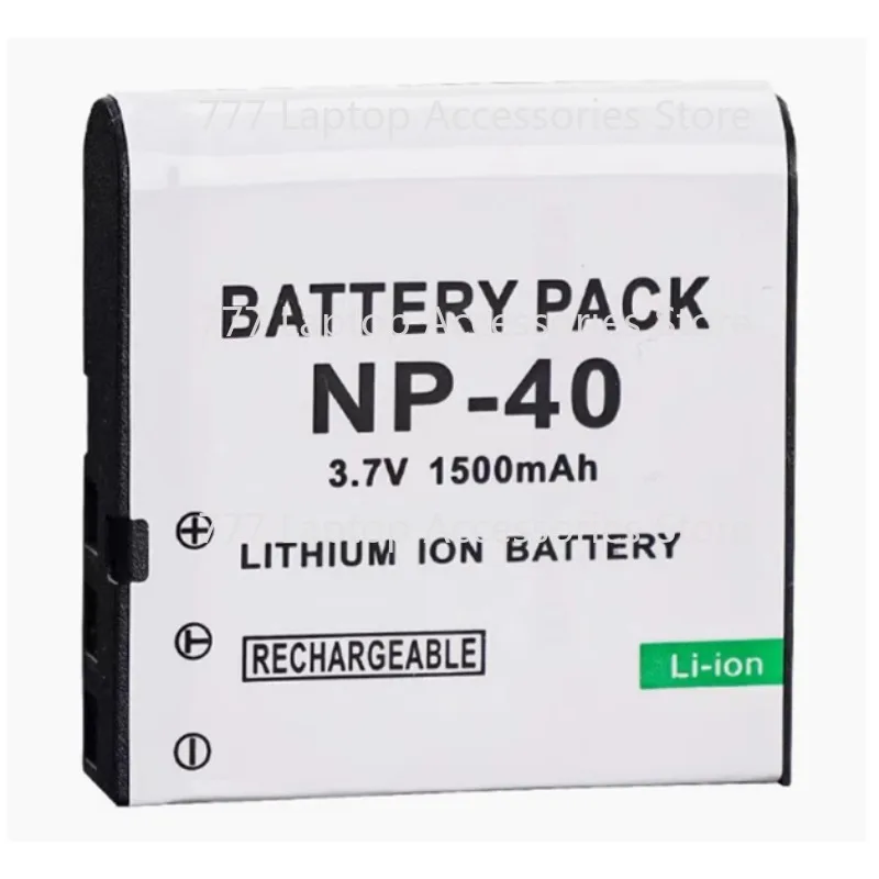 1500mAh NP-40 NP40 CNP-40 Battery + Charger for Casio Exilim EX-Z600 EX-Z750 Z1000  1050  1080 FC100  150 P505  600  700 Camera