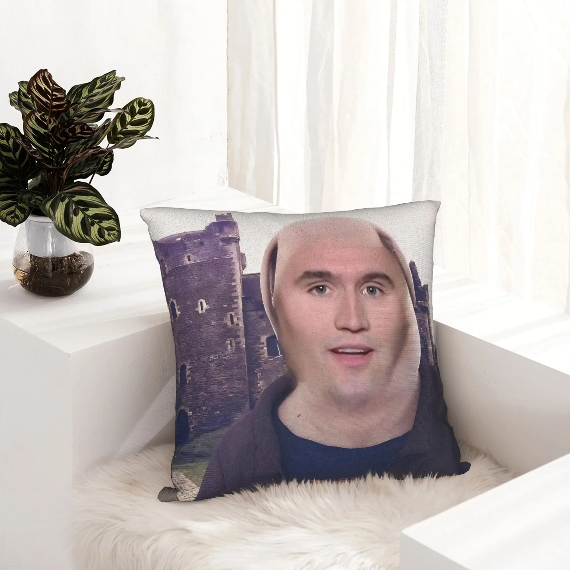 Charlie Kirk R.I.P Pillowcase Soft Polyester Cushion Cover Decorative  Pillow Case Cover Home Square 40*40cm
